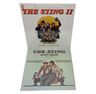 The Sting (VG) & The Sting II (SEALED) Soundtrack Vinyl LP Lot Jazz Ragtime