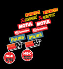14 PCS JDM Stickers Pack Car Motorcycle Racing Motocross Helmet Vinyl Decals Lot