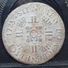 1725 France ECU Sea Salvage Coin - Rare Maritime Relic!