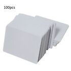 100 White Blank Inkjet PVC Cards Double Sided Printing Cards