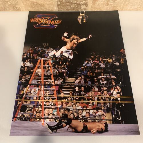 WWF WWE Poster Print Shawn Michaels Razor Ramon Wrestlemania X 11” x 14” 1994