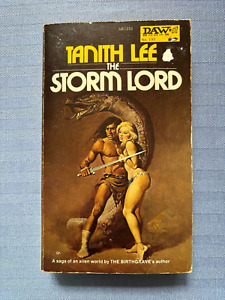 The Storm Lord by Tanith Lee, Fantasy, Daw Paperback 1st Printing, 1976 VG