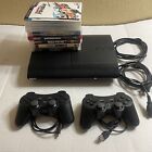 New ListingSony PS3 Super Slim (250 GB) | 9 Games, 2 Controllers, & Cords | Cleaned, Tested