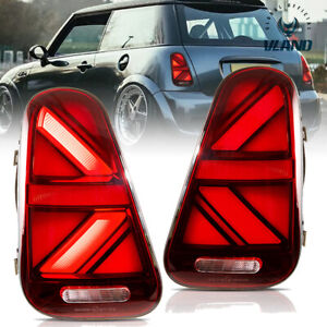 LED Tail Lights For 2001-2006 BMW Mini Cooper R50 R52 R53 Rear Lamps w/ Startup (For: More than one vehicle)