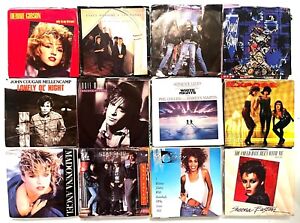 45 rpm's of the 80's & 90's PART 3 - YOU PICK - Pop-Rock-Soul-Country-Novelty