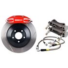 StopTech For 2015 VW GTI Front BBK W/ Red ST-41 Caliper Slotted 328X25 1pc Rotor (For: Audi)
