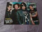 Kerrang MY CHEMICAL ROMANCE double-sided POSTER 28cms by 20cms approx