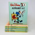 10x J'Apprends en m'Amusant Walt Disney TransMo Français Children Lot Livres 80s