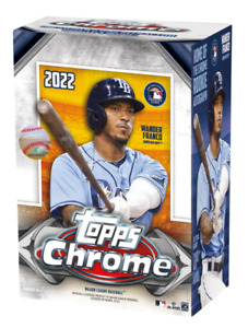 New Listing2022 Topps CHROME MLB Baseball Blaster Box FACTORY SEALED NEW