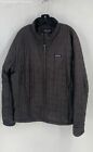 Patagonia Mens Black Long Sleeve Classic Full Zipped Pockets Puffer Jacket XL