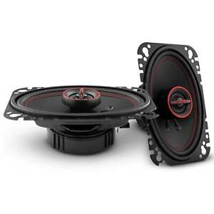 DS18 G4.6Xi 4x6 Car Speakers 2-Way Coaxial Speakers 135 Watts 4-Ohm - Pair