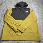 The North Face Fleece Hooded Sweatshirt Men's XL Extra Large Yellow Gold **