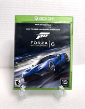 Forza Motorsport 6 TEN YEAR ANNIVERSARY EDITION (Microsoft Xbox One) *No Manual