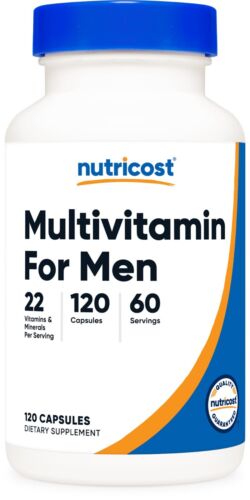Nutricost Multivitamin for Men 120 Capsules - Vitamins and Minerals