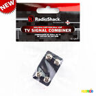 RadioShack 15-1297 Signal Combiner Coax 300 Ohm UHF/VHF Terminals to 75 Ohm NEW