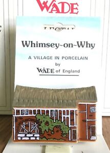 Wade Whimsey On Why #14 WATERMILL 1980s Porcelain Miniature