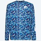 40% Off Costa Tech Water Camo Fishing Shirt - Blue - UPF 50- Pick Size