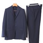 Kiton 14 micron Wool Suit Blue EU50 Mens 2108084