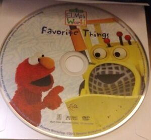 Elmo's World: Elmos Favorite Things (DVD disc only, 2012) elmos