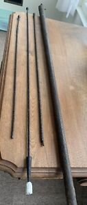Civil War Musket Barrel & Ramrods one complete with Wormed Bullet Shiloh