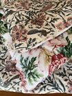 Pottery Barn Eloise Garden Reversible Comforter, KING, Floral Plush Percale