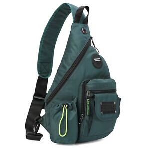 Large Sling Backpack, Sling Chest Bag Shoulder Crossbody Daypacks Fits 13.3-I...