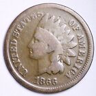 1866 INDIAN HEAD CENT G/VG FREE SHIPPING LOWEST PRICES ON THE BAY