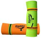 Aladdin Water Mat™ 18x6Ft Floating Water Mat, Premium Foam (Lime Green/Orange