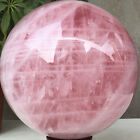 5290g Natural Pink Quartz Rose Quartz Ball Crystal Sphere Meditation Healing