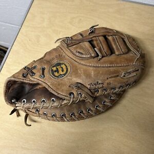 Wilson The A2800 Pro-Back Baseball First Base Glove Mitt RHT Leather Made In USA