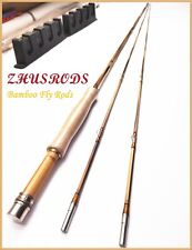 ZHUSRODS Flame Bamboo Fly Rods 7' 6