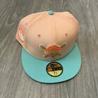 New Era Pittsburgh Pirates Peach Mint 59FIFTY Fitted Hat Men’s Size: 7 5/8