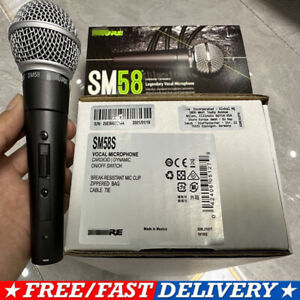 For Shure SM58 Dynamic Vocal Microphone-Wired Mic with Switch With Cable