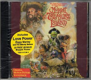 NEW SEALED Muppet Treasure Island Movie Soundtrack Score Jim Henson CD 1996 OOP!