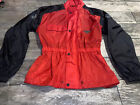 New Men's First Gear Red & Black Splash R/S Motorcycle Rain Jacket Size Small