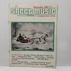 New ListingSHEET MUSIC MAGAZINE December 1982 Piano / Guitar Christmas Music