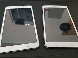 New ListingLot of 2 - Samsung Galaxy Tab 4 8.0 T337A 16 GB White Wi-Fi + 4G LTE AT&T
