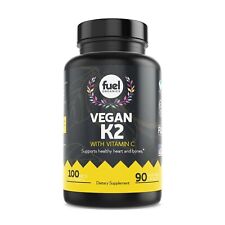 Vitamin K2 (MK7) with added Vitamin C to Boost your Healthy Heart & Bones 100MCG
