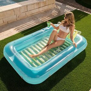 Syncfun Inflatable Tanning Pool for Adults party in summer Lounger Float 70