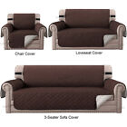 Quilted Sofa Cover Protector Recliner Chair Couch Slipcover Mat Armchair Throw