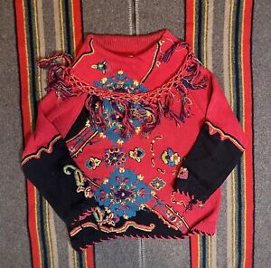 Michael Simon Colorful Sweater Rare