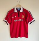 Manchester United 1998/1999/2000 Home Football Shirt Jersey Umbro Boys L 158 cm