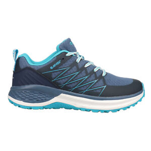 Hi-Tec Trail Destroyer Low Running  Womens Blue Sneakers Athletic Shoes CH80012W