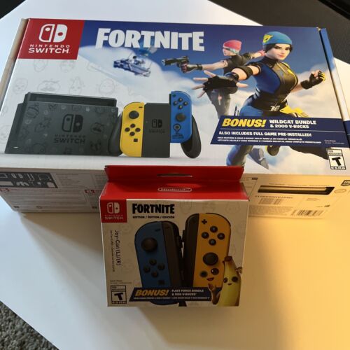 Nintendo Switch Fortnite With Joy Con Included Code