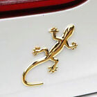 3D Gold Gecko Design Lizard Car Sticker Metal Badge Emblem Trunk Decal Accessory (For: Hummer H1)