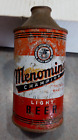 Cone top Menominee  beer can EMPTY CAN