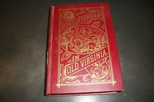 Housekeeping in Old Virginia by Marion Cabell Tyree 1965 ( Reprint Hardcover)