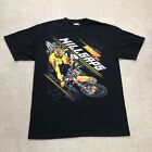 Davi Millsaps Motocross T Shirt Mens Medium Black Graphic Tee Double Sided
