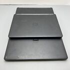 Lot of 3 Dell Latitude E7270 Laptop i5 4GB 128 M.2 NO OS BATTERY EOL *READ*
