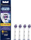 Braun Oral-B 3D White Electric Toothbrush Replacement Brush Heads Refill, 4 pk